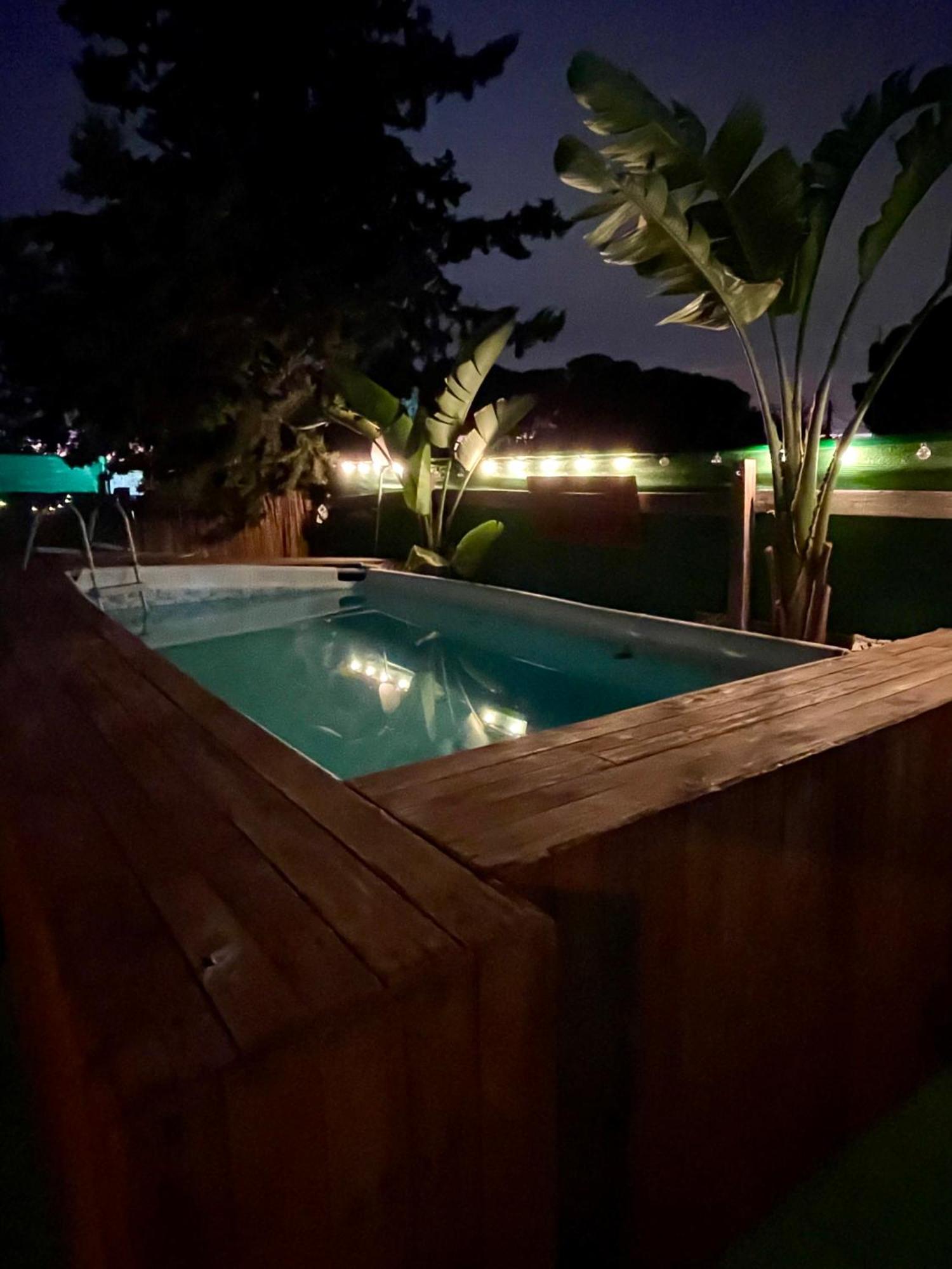 Nomada, Chalet Con Piscina En 알칼라데과다이라 외부 사진