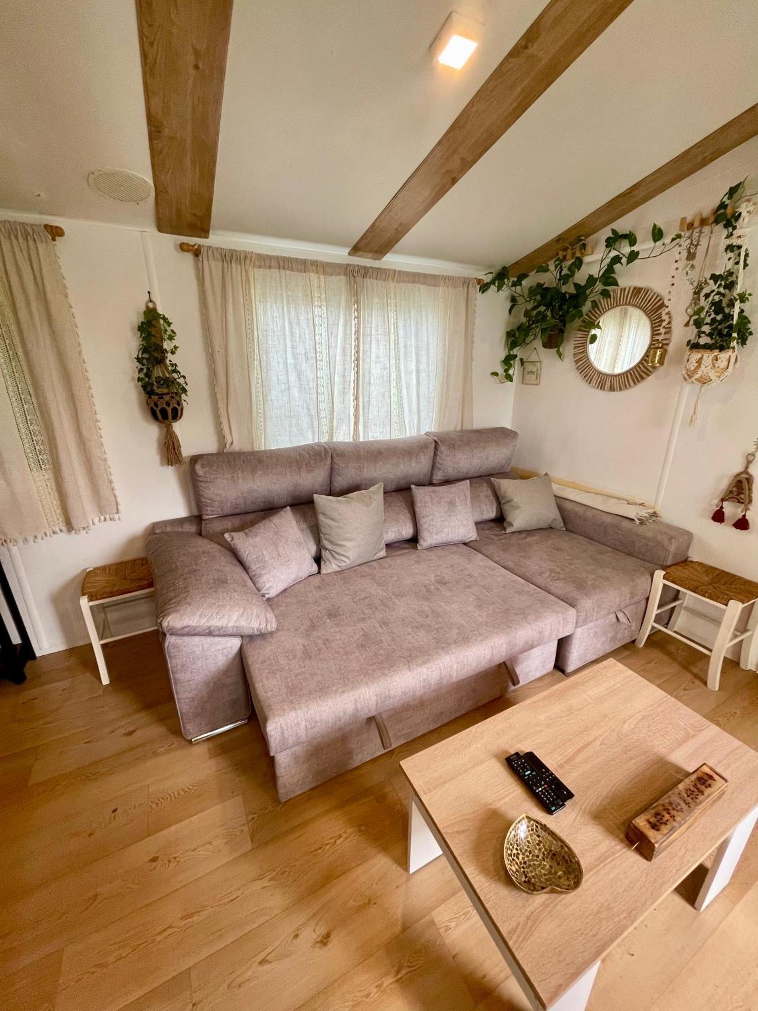 Nomada, Chalet Con Piscina En 알칼라데과다이라 외부 사진